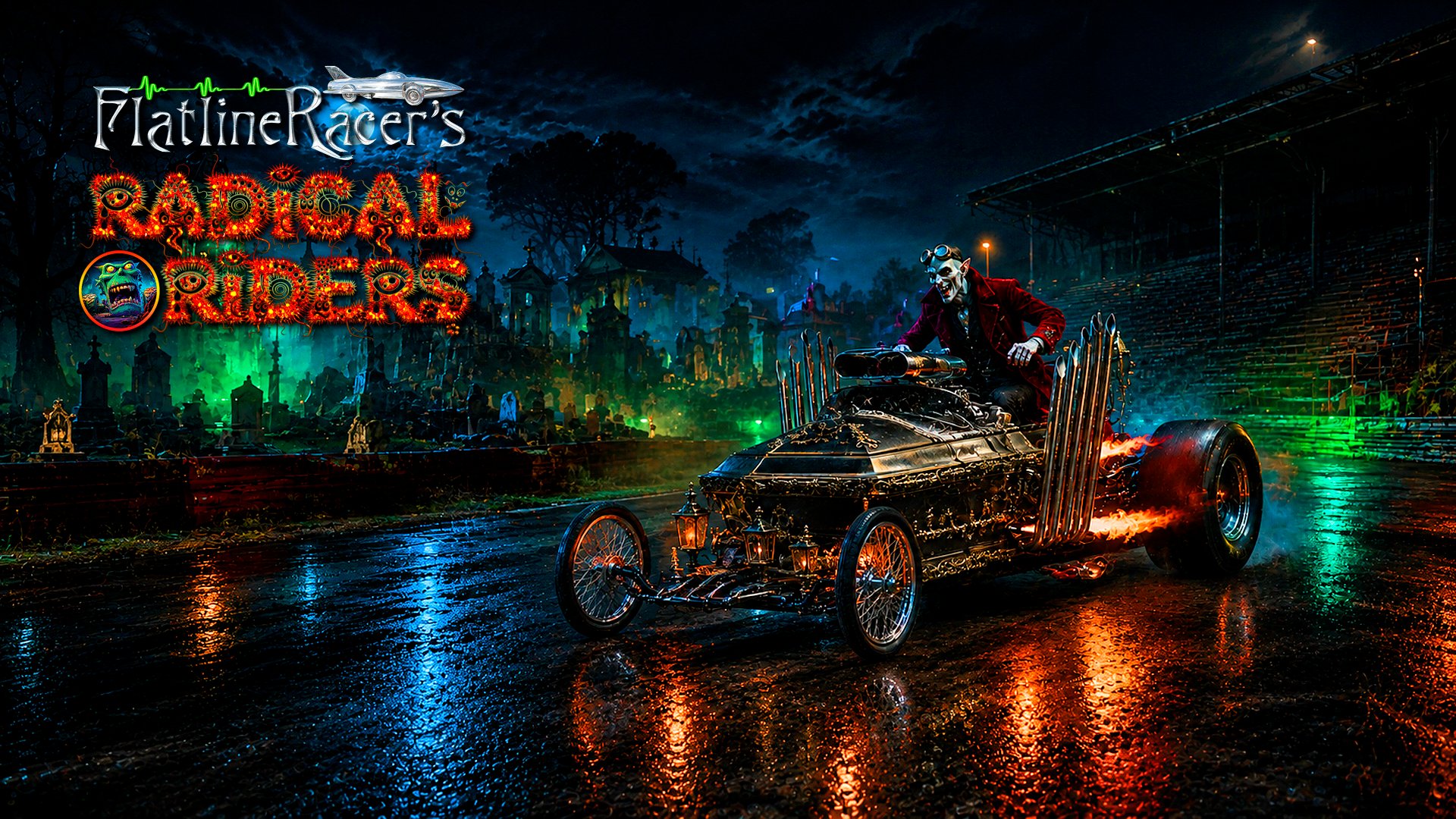 Munster dragula — studio logo