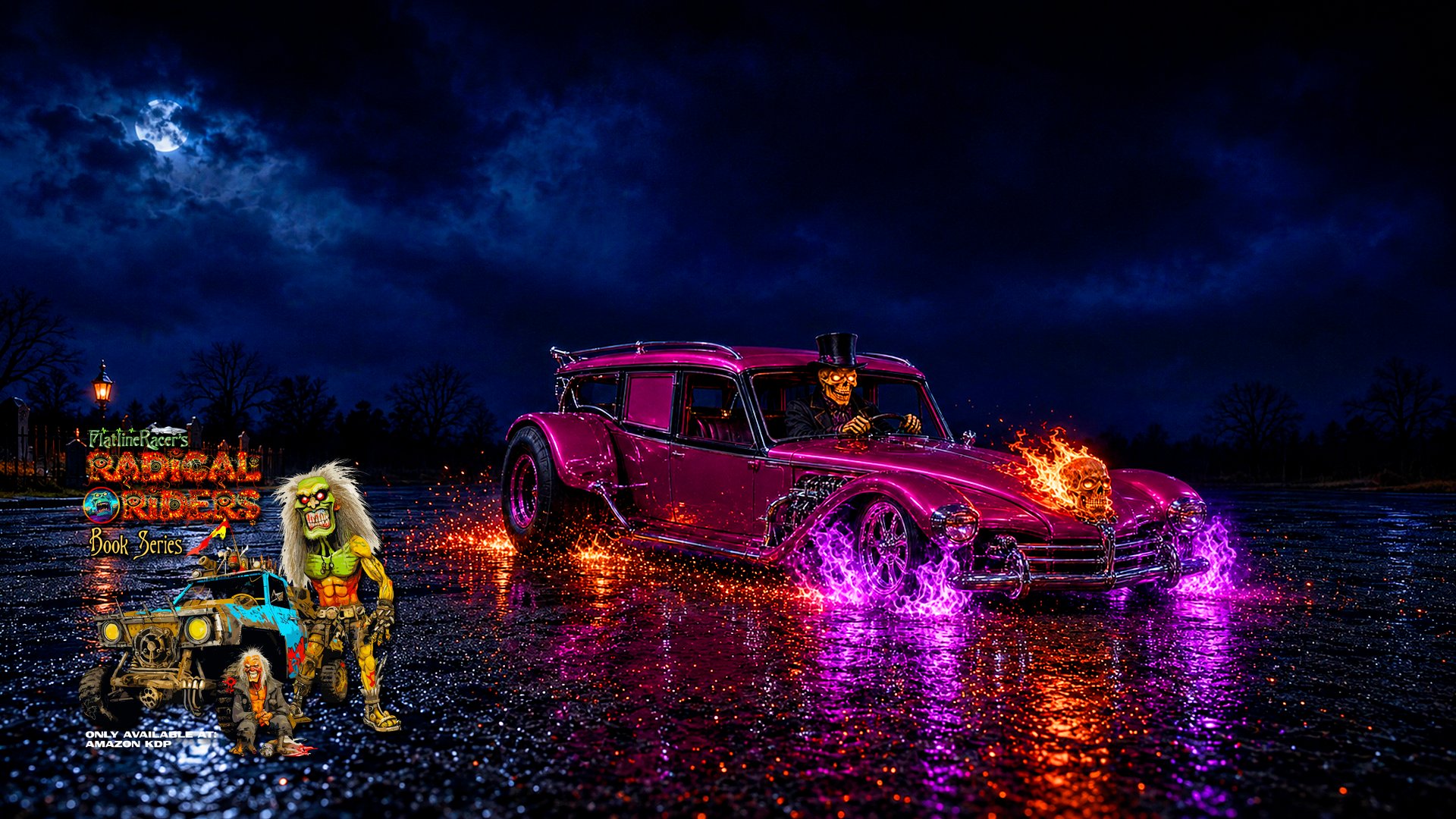 Purple hearse — book series