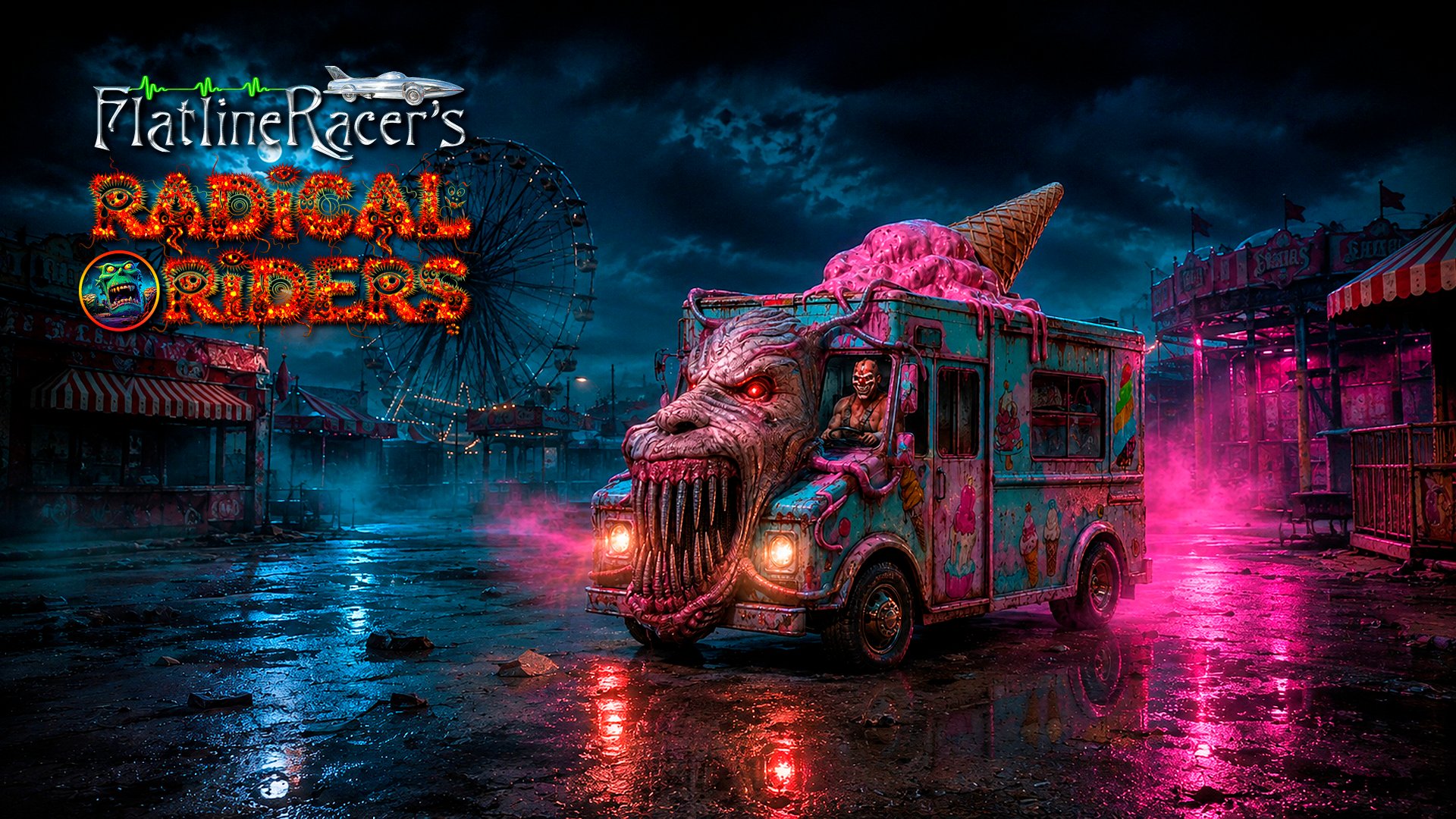Ice cream truck — studio logo
