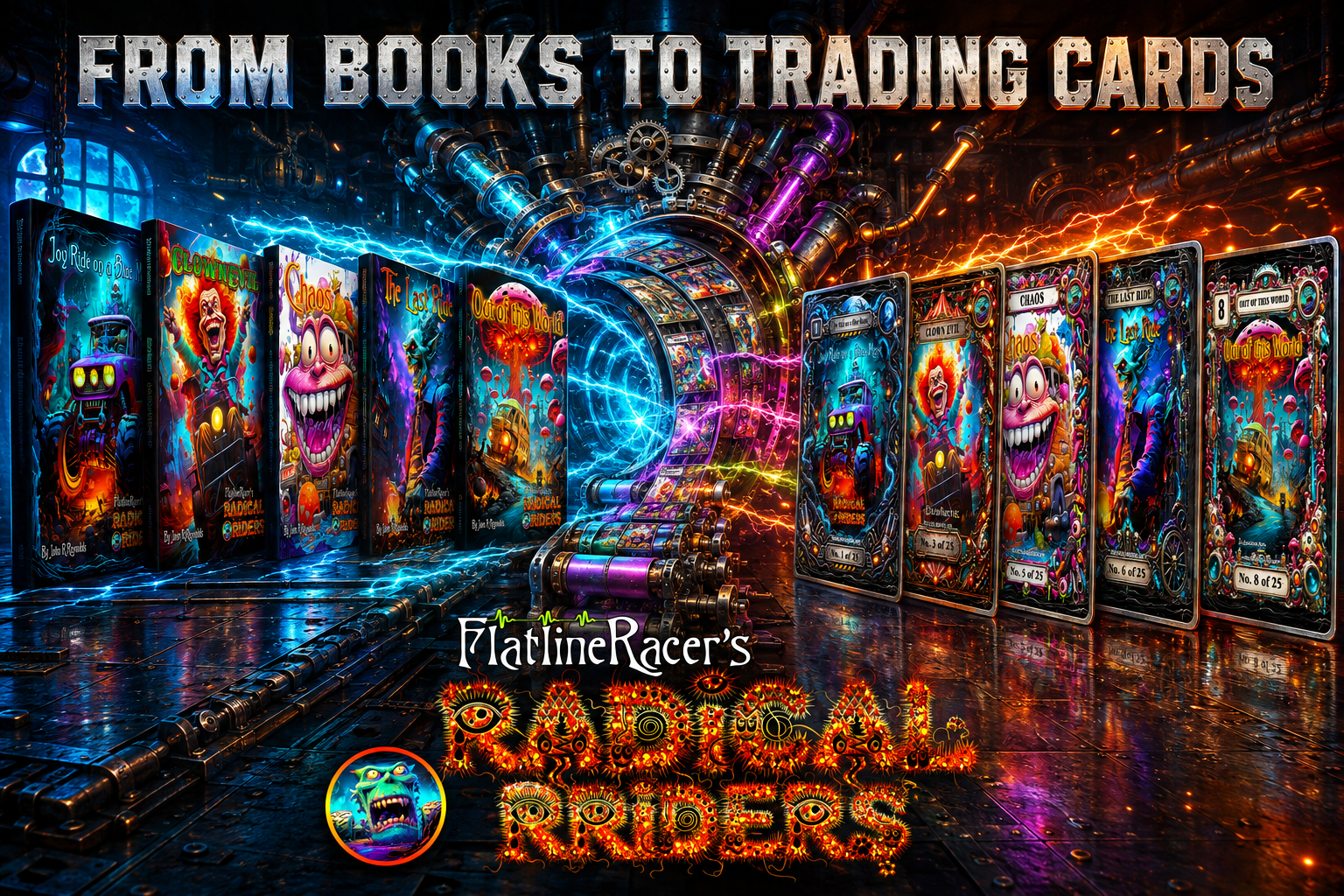 From books to trading cards